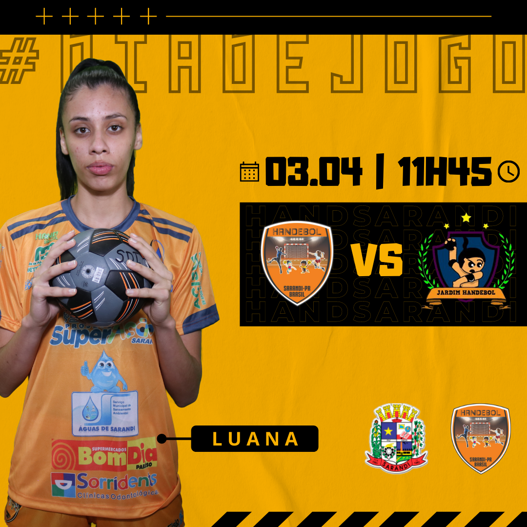 Handebol Feminino - Sarandi x Jardim Alegre - 03/04 às 11h45